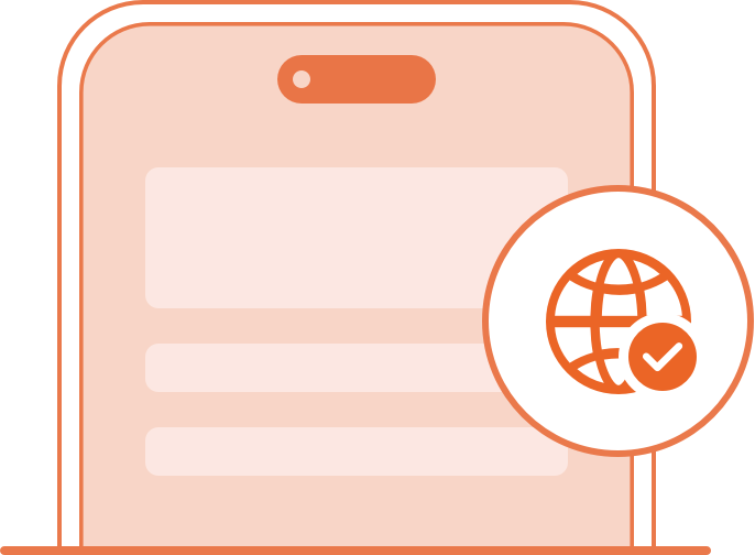 3.Internet access available after setup (Contact customer service if connection fails)